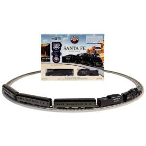 Conjunto de Trem Trenzinho Elétrico LIONEL Santa Fé Cajon com Controle Remoto, para Adultos e Crianças