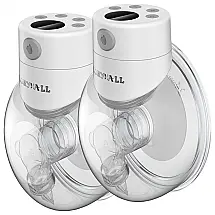 LORYHALL Bomba Tira Leite Dupla Portátil com 2 Modos e 9 Níveis Tela LCD, Branca