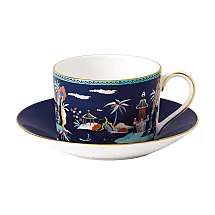 Xícara e Pires, Elegância e Sofisticação em Sua Mesa com Capacidade de 150mL e Material de Porcelana, Wedgwood
