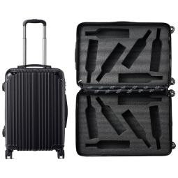 Mala para Vinhos - Proteja suas Garrafas Favoritas! Ideal para Profissionais e Amantes de Vinho! The Wine Savant Store