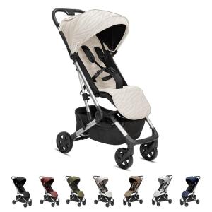 Carrinho de Bebê Dobrável Leve e Prático com Capa de Chuva, Mochila e Porta-Copos, Colugo, Branco e Preto