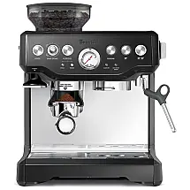 Cafeteira Elétrica Expresso 2L com Moedor de Grãos, 1600W, 110v, BREVILLE BES870BSXL, Preto