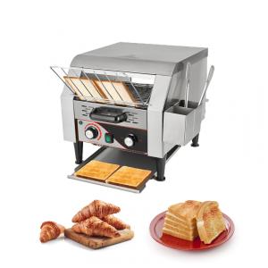 Torradeira Comercial 300 Fatias/Hora - Torradeira Elétrica de Correia 2200W em Aço Inoxidável para Restaurantes e Buffets - Resistente