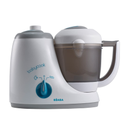 Babycook Processador Comida para Bebê 4 em 1, 800ml, Panela Vapor, Liquidificador, 110v, BEABA 912508, Branco