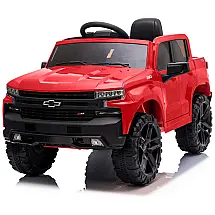 Kidzone Carrinho, Carro Elétrico Conversível , 2 lugares, 12V, c, controle remoto, USB MP3, 4 km, h, 2 a 6 anos, Vermelho