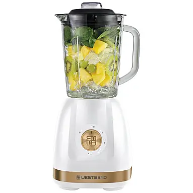 Liquidificador West Bend Branco/Dourado 3,5L