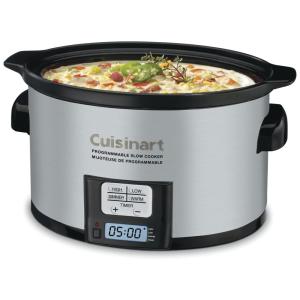 Panela de Arroz Elétrica, Fogão Lento Programável de 3,5 litros, 110v, CUISINART PSC 350C, Prateado