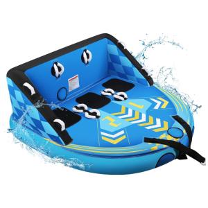 Boia Rebocável Aquática para 3 Pessoas, CAREBODA, Azul
