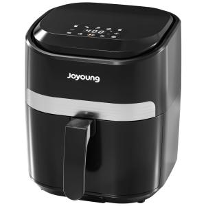 Fritadeira Elétrica AirFryer 5L 8 em 1 com Controle Digital, 110V, JOYOUNG 571, Preto