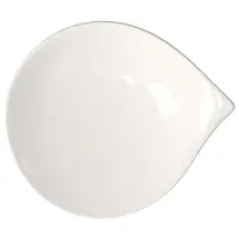 Prato para Salada ou Aperitivo, Mais Elegância em Sua Mesa com Estilo Moderno, Formato Curvo e Material de Porcelana, Villeroy Boch