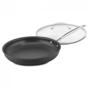 Frigideira Antiaderente com Tampa de Vidro, Aço Anodizado, Cuisinart 622 30G