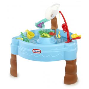 Mesa Divertida com Água e Acessórios para Crianças de 2 a 6 Anos, LITTLE TIKES 637803M, Azul