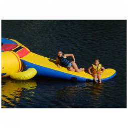 Acessório de Plataforma Aquática Deslizante Cauda de Monstro, e, ISLAND HOPPER, Amarelo