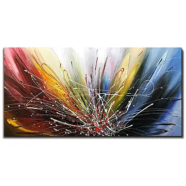 Quadro Decorativo Pintado à Mão