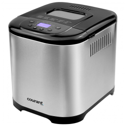 Panificadora Automática com 15 Predefinições 3 Tamanhos de Pão, 110V, Courant, Prata