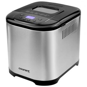 Panificadora Automática com 15 Predefinições 3 Tamanhos de Pão, 110V, Courant, Prata