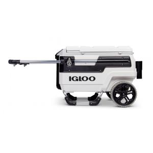 Cooler Térmico Profissional 70L com Rodas Reforçadas, IGLOO, Branco