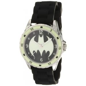 Relógio Analógico de Quartzo para Crianças de 5 até 15 Anos, Accutime Batman BAT9004, Preto