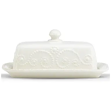 Manteigueira em Porcelana, Elegância na