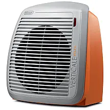Aquecedor de Ventilador com 2 Configurações de Calor 750W 1500W 110V, De'Longhi HVY1030OR, Laranja