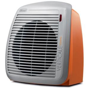 Aquecedor de Ventilador com 2 Configurações de Calor 750W 1500W 110V, De'Longhi HVY1030OR, Laranja