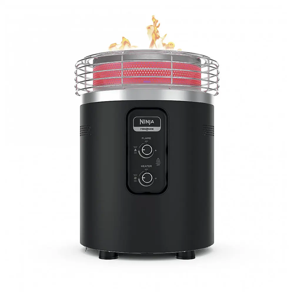 Fogueira e Aquecedor Externo Ninja Fireside360 OF101BK Sem Fumaça 80.000 BTU Preto