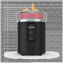 Fireside360 Fire Pit and Outdoor Heater in Black