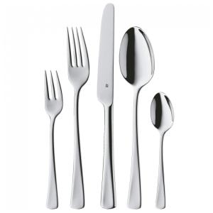 Conjunto de Talheres 30 Peças para 6 Pessoas, Cromado Polido em Aço Inoxidável, WMF Denver