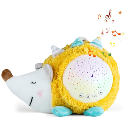 Máquina de Som Ruído para Bebês Recém Nascidos com Luzes, LADUO 66201, Branco