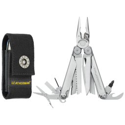 LEATHERMAN Alicate Multifuncional 18 em 1, Aço, Preto