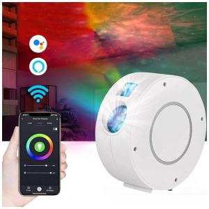 NUNET Projetor Luz LED Galáxia com Controle por App e Voz Alexa e Google
