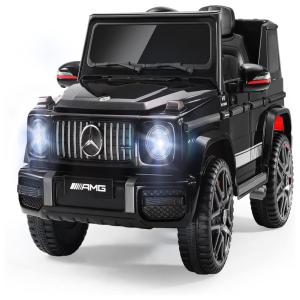 Carro Carrinho Elétrico Infantil 12V Recarregável com Controle Remoto, TEOAYEAH, Vermelho