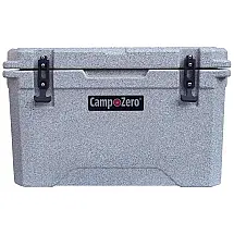 Cooler Caixa Térmica Portátil 40 Litros com Porta Copos, Granito, CAMP ZERO CZ40L GT, Cinza