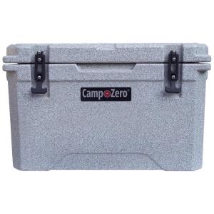 Cooler Caixa Térmica Portátil 40 Litros com Porta Copos, Granito, CAMP ZERO CZ40L GT, Cinza