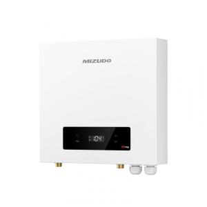 MIZUDO Aquecedor Elétrico de Água Instantâneo 36kW 240V - Até 33 L/min, Display LED, Elemento em Cobre