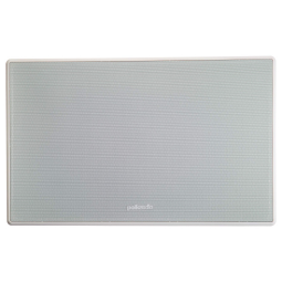 Caixa de embutir na parede Polk Audio 255c-RT central 2 vias retangular preto/branco para home theater 150W - Som cristalino e graves