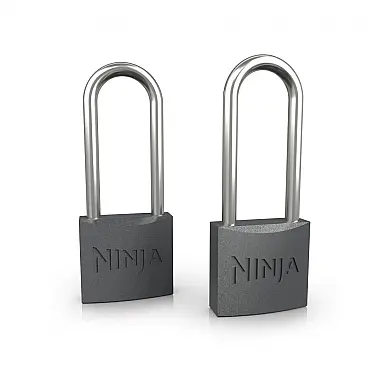 Cadeados Ninja FrostVault Perfect-Fit Pacote
