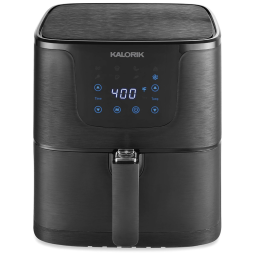 Fritadeira Elétrica AirFryer 3.5L de Capacidade e Painel de Controle Digital e Temperatura Ajustável, 1500W, 110v, KALORIK, Preto