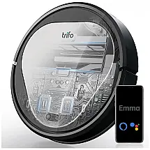 TRIFO Aspirador de Pó Robô com Conexão via APP, WI FI e Auto Carregamento, 110V, Preto