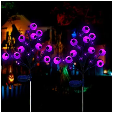 Kit Estaca Solar Iluminada Decorativa