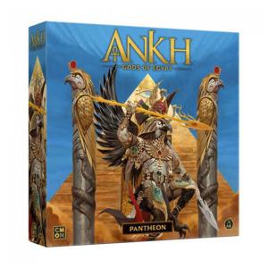 Jogo de Estratégia Pantheon, 2 a 5 Jogadores, Para Maiores de 14 Anos, CMON CMNANK002, Marrom