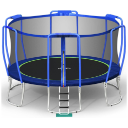 Trampolines sem gap design 680,27 Capacidade de peso de quilos 16 15 14 12 10 2,43 metrôs para crianças crianças com