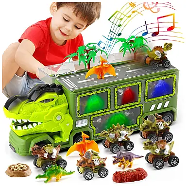 Caminhão Transportador de Dinossauros 15
