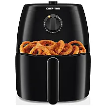 Fritadeira Elétrica AirFryer 8L com Temperatura Ajustável e Cesto Antiaderente, 110V, Chefman, Preto