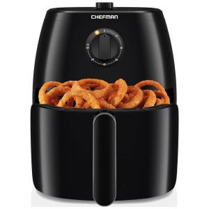 Fritadeira Elétrica AirFryer 8L com Temperatura Ajustável e Cesto Antiaderente, 110V, Chefman, Preto