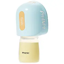 Bomba Tira Leite Phanpy Dupla Elétrica com 3 Modos e 8 Níveis de Sucção, GENERIC, Azul