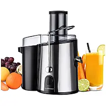 Centrífuga de Frutas, Capacidade 1L, 750W, Aço Inoxidável, 110v, LA REVEUSE LARB1812, Prateado
