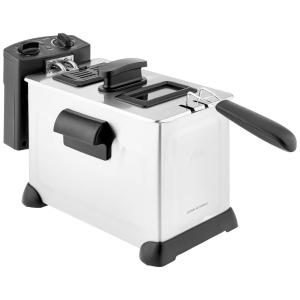 Fritadeira Elétrica Profissional, Aço Inoxidável, 1500W, 110v, OSTER CKSTDFZM37 SS1, Prateado