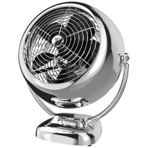 Ventilador Silencioso, Eixo Articulado, Multidirecional Cromado, 110V, 40W, VORNADO CR1 0230 29, Prateado
