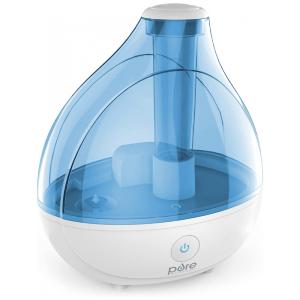 Enriquecimento Puro Umidificador Ultrassônico 1.5L, com Luz Noturna e Desligamento Automático, PURE ENRICHMENT PEHUMIDIF, Branco